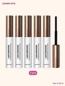 1/3/5pcs Eyelash Remover Liquid, Cluster False Eyelash Glue Remover Liquid, DIY Eyelash Remover Liquid, False Eyelash Makeup Remover Liquid, Gentle Soothing Non-Irritating Eye Cleansing Liquid, Eyelash Glue Remover Liquid - Multicolor - View 9