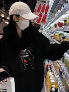 Women Sweatshirts & Hoodies - Black - View 6