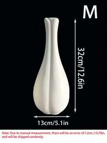 1pc Simple Black & White Textured Plastic Vase, Modern Style Flower Vase For Living Room, Bedroom, Desk Decor, Artificial/Real Flower Arrangement, Lightweight Luxury Floral Decor, Ideal For Home, Rental Apartment, Boutique Hotel Decoration