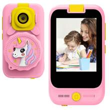 Kids Camera Phone 2.8-Inch Touch Screen Educational Learning Toy, Integrated Games, Music, Microscope And Touch Screen Phone, Multi-Functional Smart Phone, Suitable For 3-12 Years Old Boys And Girls Christmas And Birthday Gift - Multicolor - View 13