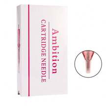 Ambition Tattoo 20pcs Cartridge Needle 0.25mm 0.3mm 0.35mm Round Liner Needle Suitable For Tattoo Machines - Baby Pink - View 13