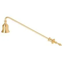1 PC Metal Candle Snuffer With Long Handle, Wick Flame Extinguisher For Safely Putting Out Scented, Jar & Aromatherapy Candles, Durable Candle Accessory - Multicolor - View 2