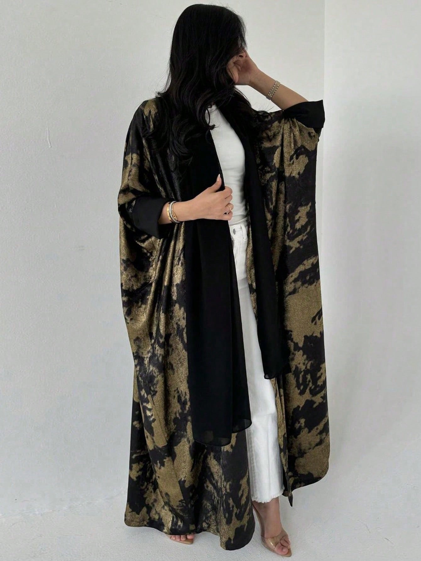 فستان كارديجان عباءة أنيق، عباءة نسائية ناعمة ومري...