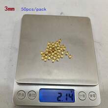 50/100pcs Round Brass 4 Claw Flat Rivets Studs 3/4/5/6/7/8/9/10mm For Leather Craft Costumes Bags Belts Shoes DIY Punk Goth Spike - Multicolor - View 24