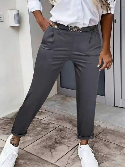 Plus Size Women's Casual, Stretchy Pants