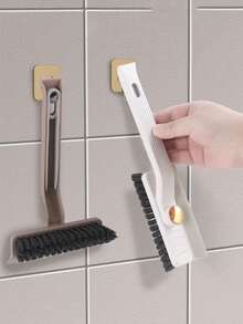 1pc Multi-Functional Cleaning Brush, 360 Degree Rotating Crevice Brush, Tile & Grout Cleaning Brush, Tile Grout Scrub Brush - Multicolor - View 7