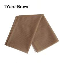 1 Yard (0.92m) Lace Net Wig Fabric Roll - -Looking Thin Sheer Hair Netting For Wigs, Braids & Extensions | Brown, Beige | Salon & DIY Hair Making Supplies, Lace Base Material - Multicolor - View 10