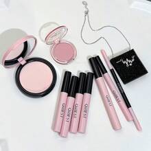 QIBEST Powder Camera Makeup Set, Lipstick, Powder, Beauty Gift Box, Lip Tint, Lip Gloss, Mascara - Powder Camera Kit - View 9