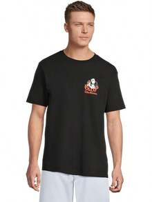 Volcom Pour Choices - Playera de Manga Corta para Hombre - Negro - Ver 6