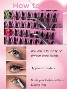 120pcs D-Curl Flare False Eyelashes, 10-18mm Cartoon Eyelash Clusters, D-Curl DIY Eyelash Extension, Moisturizing & Outward Curling, Anime Style Individual Lashes, Ultra-Thin Invisible Lash Band, Create Manga-Inspired Lash Look - D - View 7