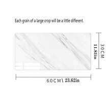 10/20/50pcs Marble Effect Self-Adhesive Wall Tiles, Vinyl Foam Wall Stickers, Waterproof And Moisture-Proof, Easy To Clean And Cut, For Bathroom, Living Room, Kitchen, Bedroom Renovation - Multicolor - View 2