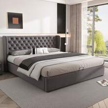 Bed Frames - Grey - View 3