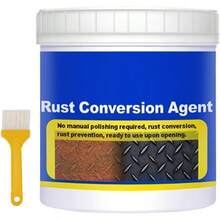 12.3Oz Rust Converter Metal Anti - Rust Protective Barrier - Based, Highly Effective, Professional Rust Dissolver Metal Grille, Bike, Fence, Door, Goal