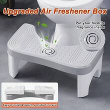 - Taburete para sentarse en cuclillas, taburete de inodoro para adultos, taburete de bao de 17, 8 centmetros para adultos y nios, taburete porttil de inodoro para viajes, gris/negro - 1 paquete + Beige - Ver 4