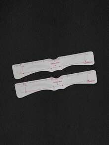 12pcs Eyebrow Shaping Kit, Includes Reusable Templates And Elastic Bands - Quick 3-Minute Perfect Eyebrow Makeup Tool, Headband-Style Silicone Connected Eyebrow Stencil Set For Beginners, Reusable Silicone Eyebrow Shaping Template Kit - Multicolor - View 9