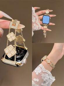 Gold and White Chains