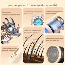 Melaide负离子吹风机，恒温护发，不伤发，轻巧便携，居家旅行必备 - 查看 3