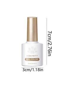 BORN PRETTY 10ml Milky White Quick Extension Gel Nail Polish Pink Nude Construction Quick Building Semi Permanent Nail Art Hard - Clear - View 2