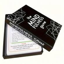 The Mindfulness Game – 13cm/5.12in X 9cm/3.54in Adult Mental Focus & Presence Card Game, Mindful Strategy Game For Relaxation, Group Connection & Mental Clarity, Portable Tabletop Game For Home & Casual Gatherings - Multicolor - View 6