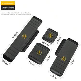 JINNUOLANG Camera Inner Bag, DSLR Camera Bag Multifunctional Hook And Loop Divider Photography Digital Camera Accessory Customizable Partition Insert