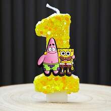Candles, Cartoon Numeric 0-9 Birthday Cake Decorations, Cute Cartoon Party Supplies - Multicolor - View 13