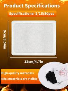 3/9/18pcs/Pack Self-Heating Warm Pads, One-Time Heating Patches, Can Be Used On Multiple Body Parts, Secure Adhesion, Lasting Warmth, Quick Heating, Breathable Non-Woven Fabric, Discreet & Portable, Multi-Purpose, Essential For Winter, Outdoor Activities, Unisex, Suitable For Various Scenarios - Warming Patch - View 6