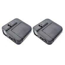 2个无线车门标志投影灯，电池供电，带自动感应器，装饰迎宾灯，适用于大多数车辆