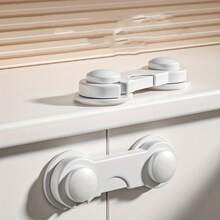 10pcs Safety Locks - Cabinet, Room And Drawer Pinch Protection Locks, Multi-Functional, Easy To Install