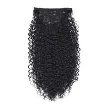 18/20/24/26 Inch Kinky Curly Clip In Hair Extensions, Double Weft Full Head Japanese Heat Resistance Fiber Synthetic Curly Hair Extensions For Women 7pieces - Multicolor - View 15