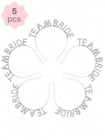 1 Set Bachelorette Party Supplies (10/5/1 Pcs), Includes "Bride Tribe" Headband, "Bride-To-Be" Sash, "Bride" Veil & Temporary Tattoos. Suitable For Bridal Shower, Bachelorette Party. Pink & Gold Theme, All-In-One Bridal Essentials, Wedding Planning Must-Haves