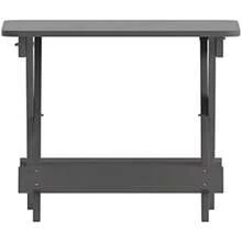 Halifax - Mesa Auxiliar Plegable para Exteriores, portátil, para Todo Tipo de Clima, Color(Set of 1 Gris) - Multicolor - Ver 11