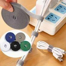 1条多用途捆扎带，电缆扎带，家居整理扎带，园艺扎带，电线固定带，魔术贴扎带，电缆扎带，多功能电线管理，电缆固定扎带，电缆捆扎器，整理带 - 彩色 - 查看 2