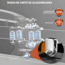 Cortador de Azulejos Manual con Guía Láser de 120 Cm y Rodamiento de Bolas para Proyectos Domésticos y Profesionales, Cuchillas de Aleación, Alta Precisión, Placa de Mango Dividida, Placa de Mango Removible, Duradero, con Posicionamiento Láser Infrarrojo. - naranja - Ver 9