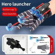 1set Spider Silk Launcher Toy,Spider Hero Gloves,Water Guns With Glove, Hero Water Gun Launcher,Superhero Spider Web Wrist Shooter Set,Hero Weapon,Interactive Toy,Cosplay Toy,Creative Toy,Birthday Day Gift,Party Gift,Perfect Gift,Halloween & Christmas Gifts - Multicolor - View 14