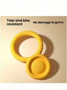 大型犬玩具，耐啃咬拉环玩具，适合边境牧羊犬和 - 金色 - 查看 7