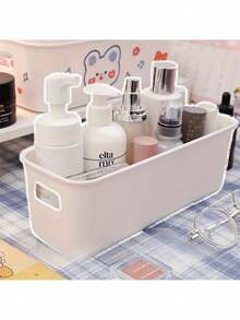 3pcs Multi-Purpose Storage Box Set - Suitable For Storing Cosmetics, Snacks, Etc. - Plastic Material, Can Be Used In Kitchen, Bathroom And Dorm - Multicolor - View 12