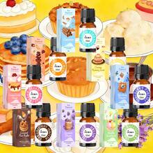 1 Stück/8 Stücke Essenzielles Ölset für Brotbacken, Weihnachts-Aromatherapie-Ätherische Öle, Luftbefeuchter, Kerzenmachen, Karamell-Nuss-Muffin, Blaubeer-Pfannkuchen, Cremiger Keksteig, Cremiger Muskatnuss-Duft, Schokoladen-Fondue, Zimt, Vanille-Herzchen, Lavendel-Traum verschiedene Düfte, geeignet für Aroma-Diffuser, perfekt für Zuhause, Hotels und Restaurants, Weihnachten und Urlaubsgeschenkempfehlungen. Heim-Dekoration Halloween-Dekoration Raum-Dekoration Halloween