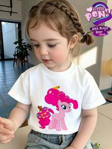 Young Girls T-Shirts - White - 2 - View 1