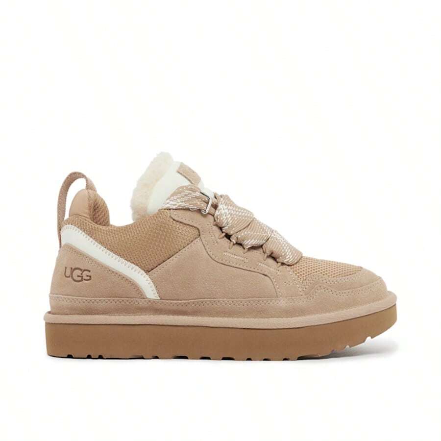 UGG Lowmel Sand 1144032-SAN Women's Fashion Sneaker New - 摩卡棕 - 查看 1