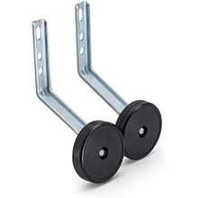 Schwinn - Ruedas de Entrenamiento para Bicicletas de 12 a 20 Pulgadas, Incluye Accesorios de Montaje, Soportes de Acero Ajustables, Desmontables, Divertidas calcomanías Adhesivas, fáciles de Instalar(Estrellas y flores) - Multicolor - Ver 2