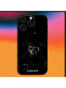 Funda de teléfono C-COD Call Of D-Duty G-Ghost compatible con 17,16,15,14,13,12,11,Pro,Max,Plus,E,SE4,Air,Mini, funda negra, funda compatible con funda  17 pro max, funda  17 pro, funda  17, funda  16, funda  16 pro max, funda  15 - Z3 - Ver 8