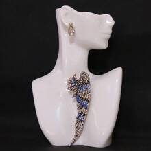 Fashionable Rhinestone Wing Brooch - Right - View 10