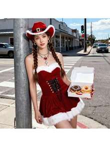 Stroje i zestawy imprezowe - Czerwony - Zobacz 1