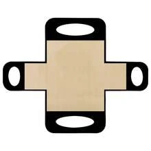 1/2pcs Reusable Silicone Bread Handles, Silicone Bread Pan Liner And Lifter, 4 Grips, Non-Stick And Easy To Clean Dough Transfer Baking Mat, Fits 9x5 Inch Or 1.5 Lb Bread Loaf Pan - Multicolor - View 17