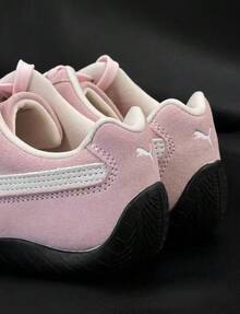Giày thể thao đế mỏng cổ thấp PUMA Speedcat series, thoải mái và đa năng, kiểu dáng unisex, màu hồng nhạt. - Bột mousse - Xem 7