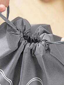 5/10个装旅行便携鞋袋 - 防水透明袋，无纺布鞋整理袋，衣柜整理袋，防尘袋，衣物分类挂袋