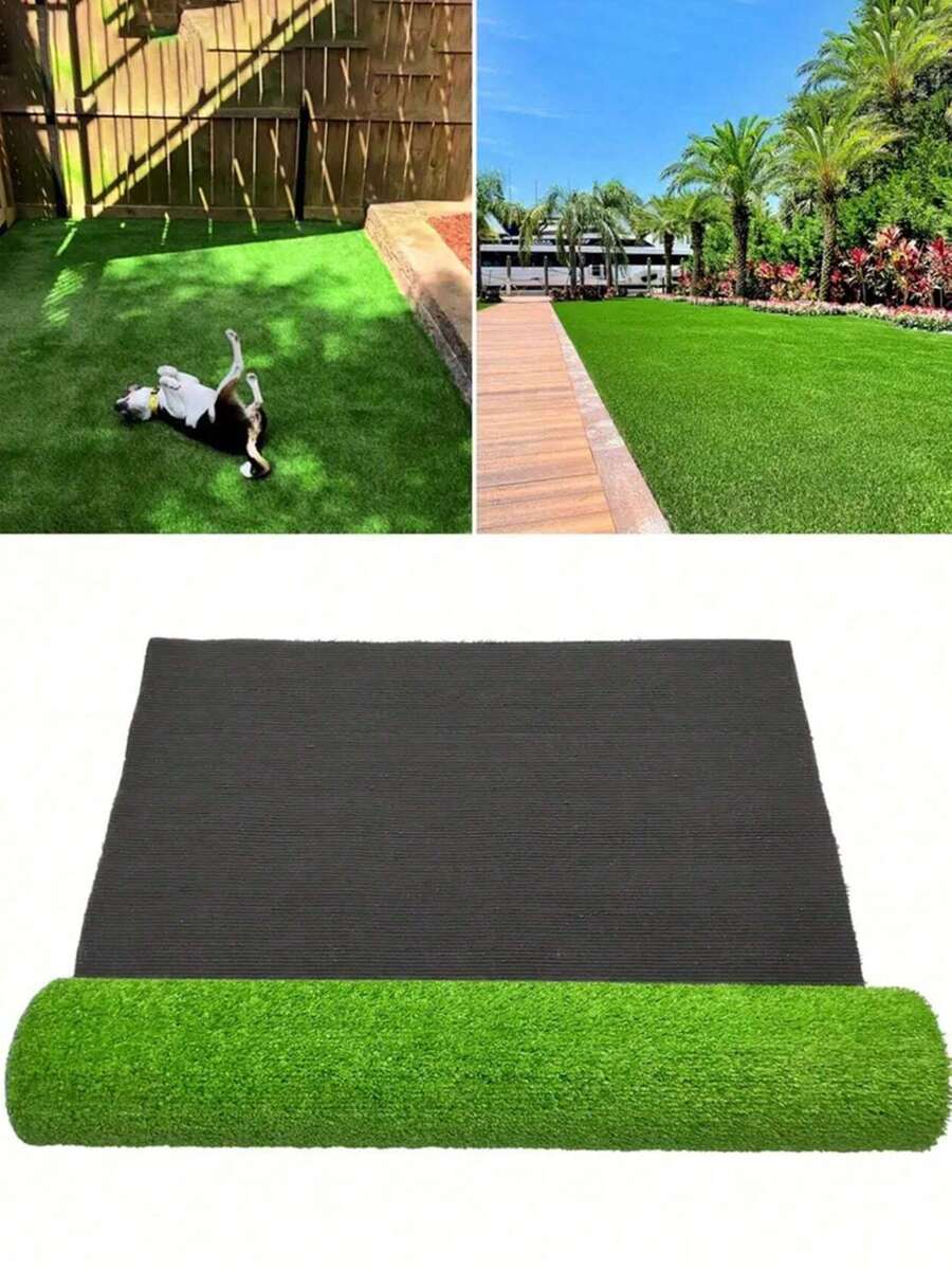 Artificial Turf, Artificial Carpet, Artificial Grass Mat, Artificial Turf, Green Plastic Lawn, Suitable For Outdoor Courtyard Decoration, And Can Also Be Used For Construction Site Fencing. This Green Artificial Turf Can Also Be Used For Craft Decorations, Miniature Landscape House/Miniature Model Decoration Projects