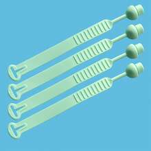 4pcs Silicone Mushroom Shaped Toilet Seat Lift Handles, Cute Toilet Lid Lifter, Toilet Seat Cover Lifting Tool, Bathroom Anti-Splash Toilet Seat Grip Handles - Multicolor - View 15