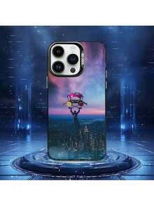 Funda de teléfono Cool F-Compatible Withtnite Game compatible con 16,15,14,13,12,11,Mini,Pro,MAX, cubierta negra mate a prueba de golpes, funda compatible con funda  17 pro max, funda  17 pro, funda  17, funda  16, funda  16 pro max, funda  15 - z7 - Ver 9