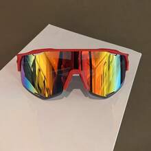 Fashionable And Personalized Adult Outdoor Sports Professional Cycling Goggles, Including Cycling Colored Goggles, Road Cycling Sports Goggles, Hiking Goggles, Windproof And Sand Proof Hiking Goggles, Fishing Goggles, Hiking Goggles, 1 Pair - Multicolor - View 17